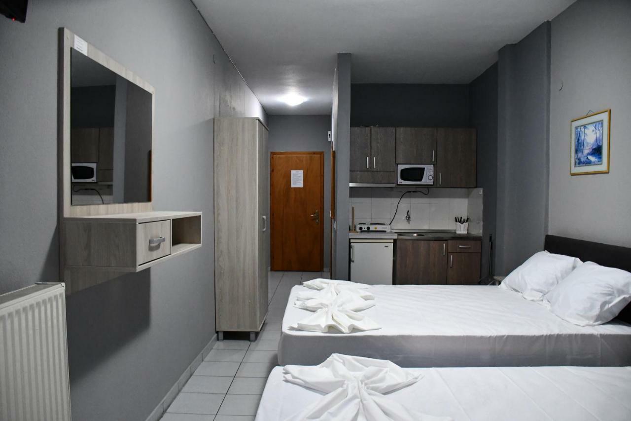 Perun Appartement Paralía Buitenkant foto