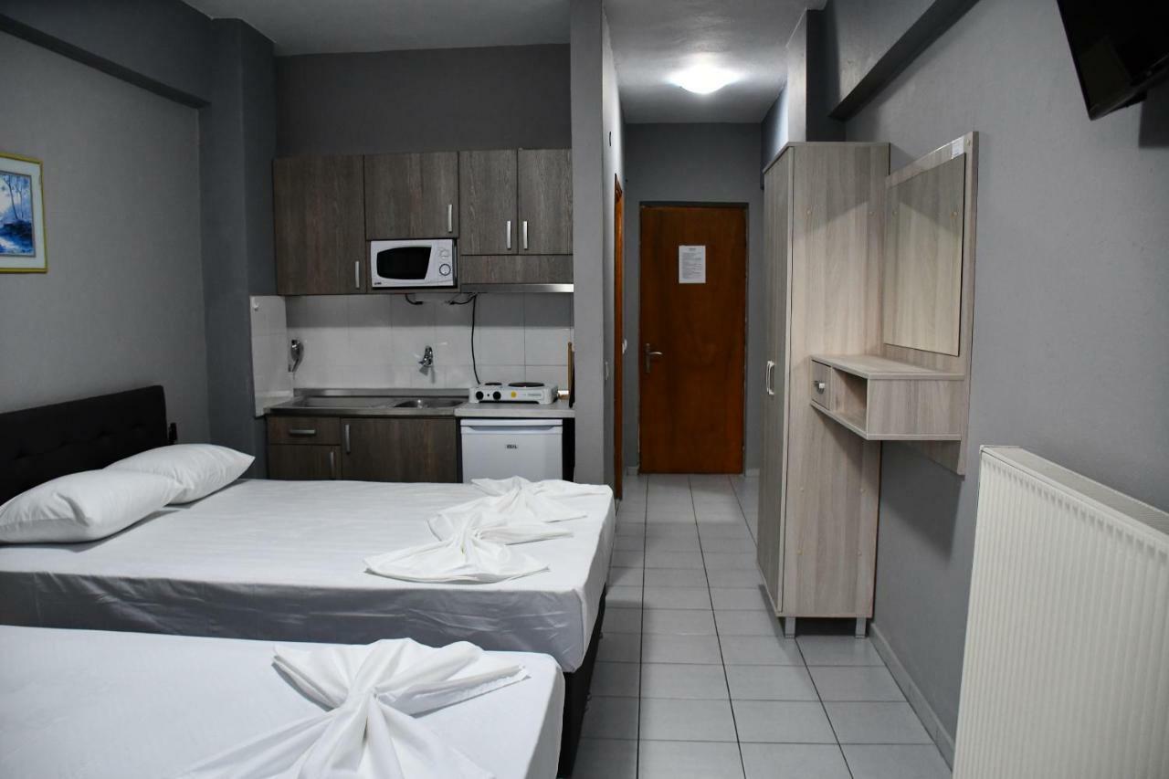 Perun Appartement Paralía Buitenkant foto