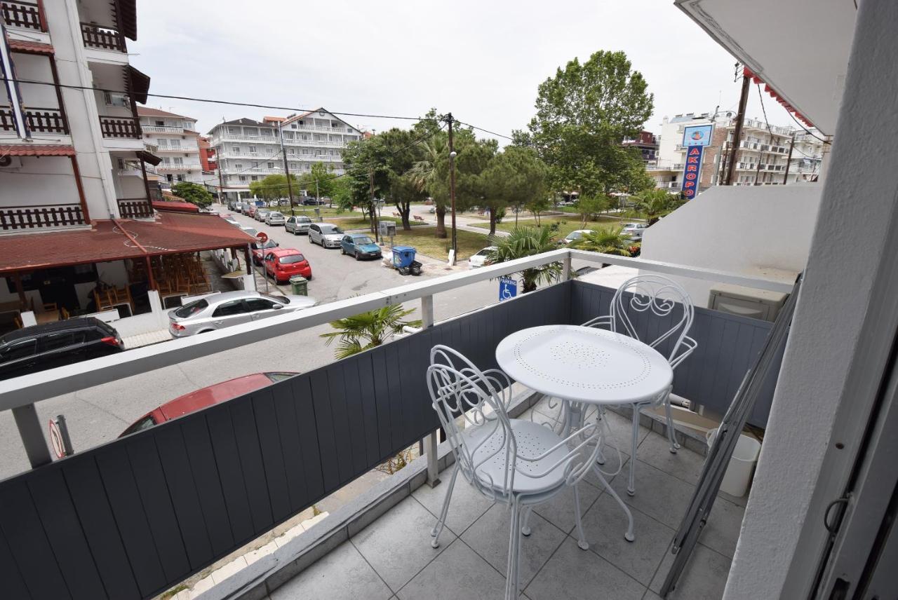 Perun Appartement Paralía Buitenkant foto